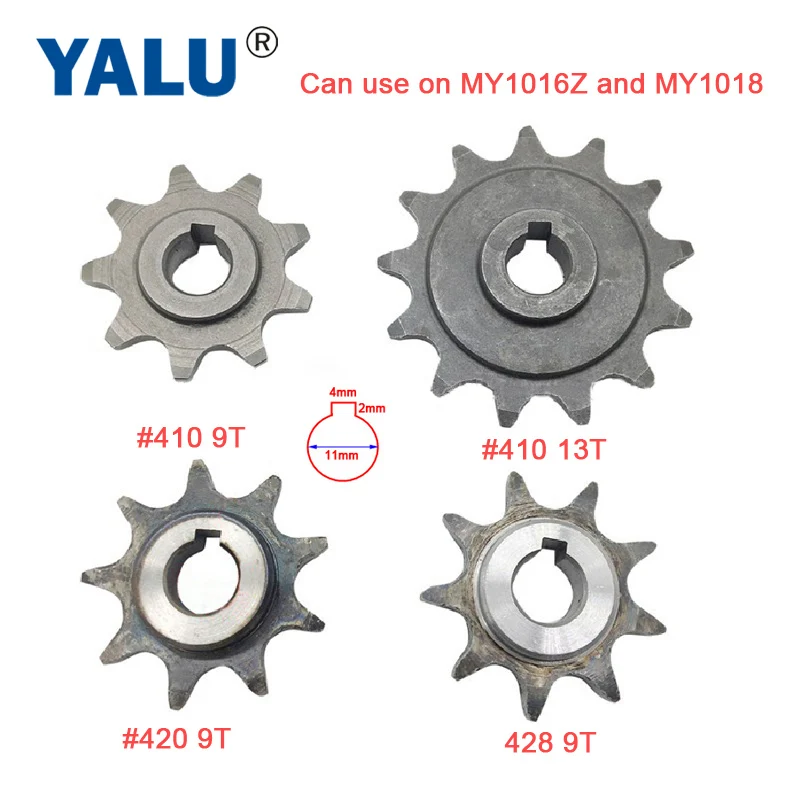 #410 9 13 Tooth Sprocket #420 428 9 Tooth Sprocket For Electric Bike Motor MY1016Z motor MY1018
#410 9 13 Tooth Sprocket #420 428 9 Tooth Sprocket For Electric Bike Motor MY1016Z motor MY1018