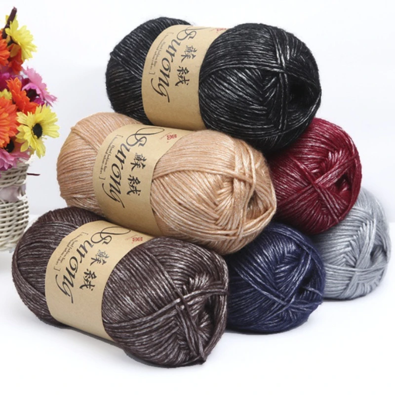 1pcs/100g Silk Cotton Knitting Yarn Crochet Needlework Thick Wool Thread Yarn For Hand Knitting Scarf Sweater Eco-friendly
1pcs/100g Silk Cotton Knitting Yarn Crochet Needlework Thick Wool Thread Yarn For Hand Knitting Scarf Sweater Eco-friendly
