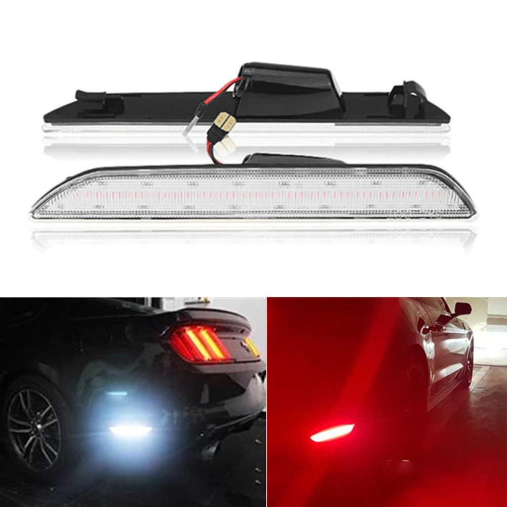 2pcs Car LED Rear Side Marker Lights For Ford Mustang 2015-2022 White Side Indicator Signal Light Turn Lamp Replacement
2pcs Car LED Rear Side Marker Lights For Ford Mustang 2015-2022 White Side Indicator Signal Light Turn Lamp Replacement