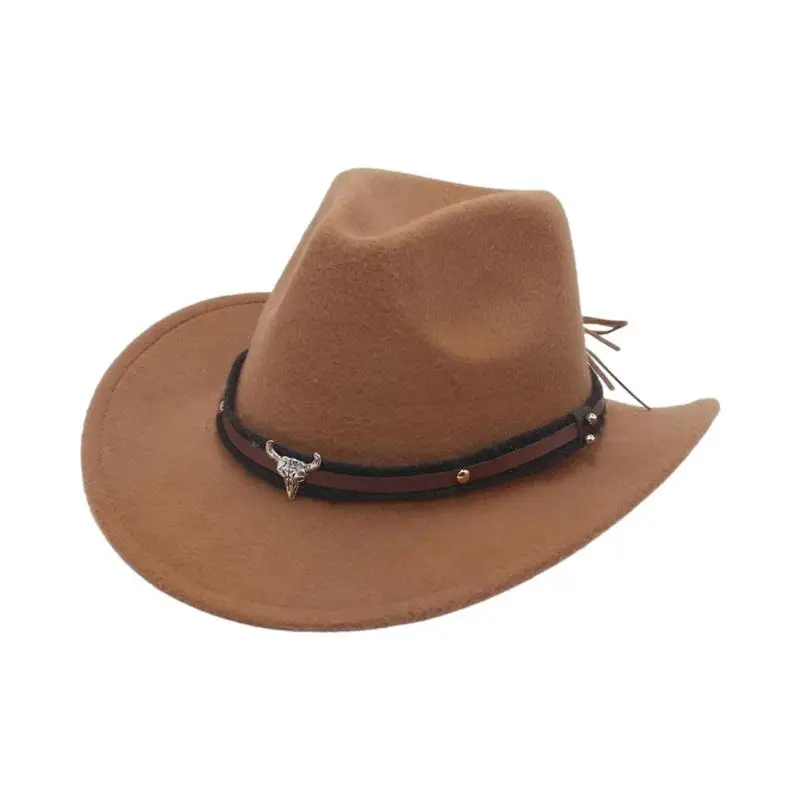 Cowboy Felt Hats For Men Solid Outback Cowboy Hat With Strap Fashion Cowboy Cowgirl Fashion Accessories Outgoing Collocation
Cowboy Felt Hats For Men Solid Outback Cowboy Hat With Strap Fashion Cowboy Cowgirl Fashion Accessories Outgoing Collocation
