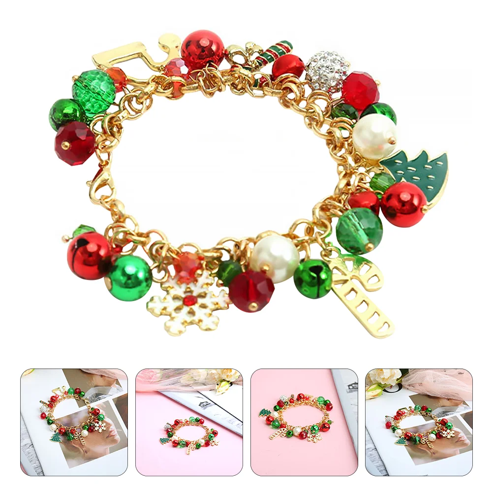 Christmas Bell Bracelet Festival Wrist Chain Xmas European Metal (iron) Jewelry
Christmas Bell Bracelet Festival Wrist Chain Xmas European Metal (iron) Jewelry