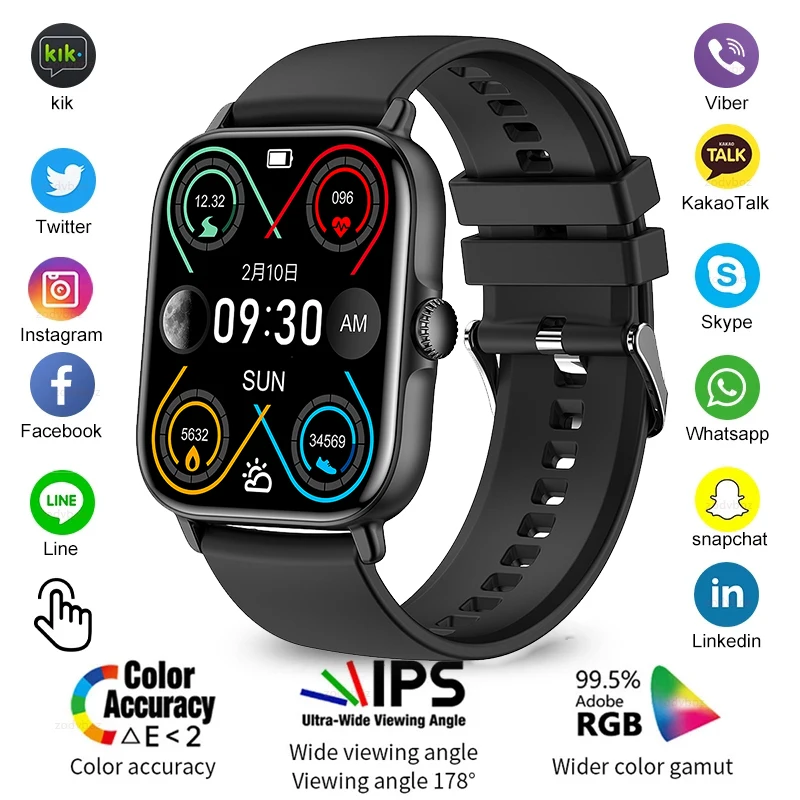 2022 New Smart Watch Men 1.81 Color Screen Full Touch Watches Women Bluetooth Answer Call Waterproof Smartwatch For Android IOS 
2022 New Smart Watch Men 1.81 Color Screen Full Touch Watches Women Bluetooth Answer Call Waterproof Smartwatch For Android IOS