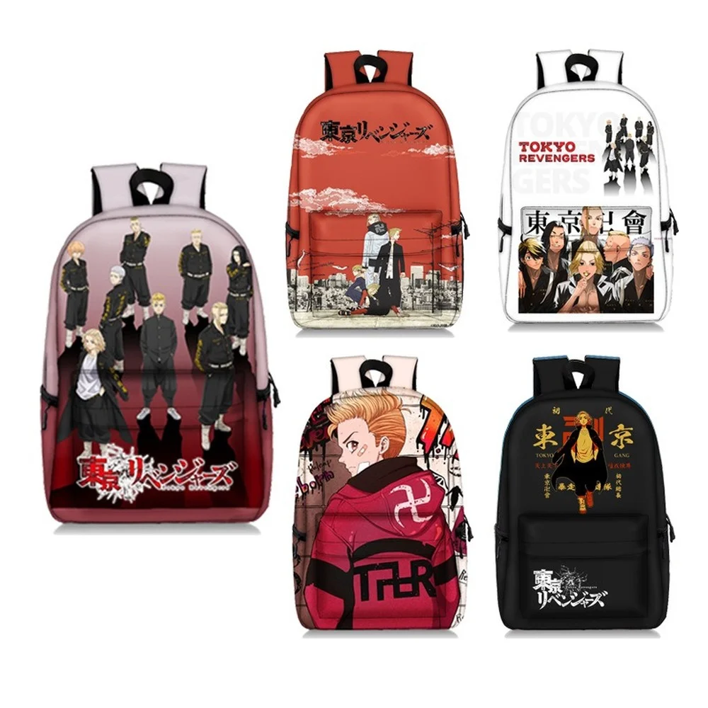 Anime Tokyo Revengers Polyester Printing Backpack Leisure Breathable Waterproof Large Capacity Outdoor Travel Bag Laptop Bag
Anime Tokyo Revengers Polyester Printing Backpack Leisure Breathable Waterproof Large Capacity Outdoor Travel Bag Laptop Bag
