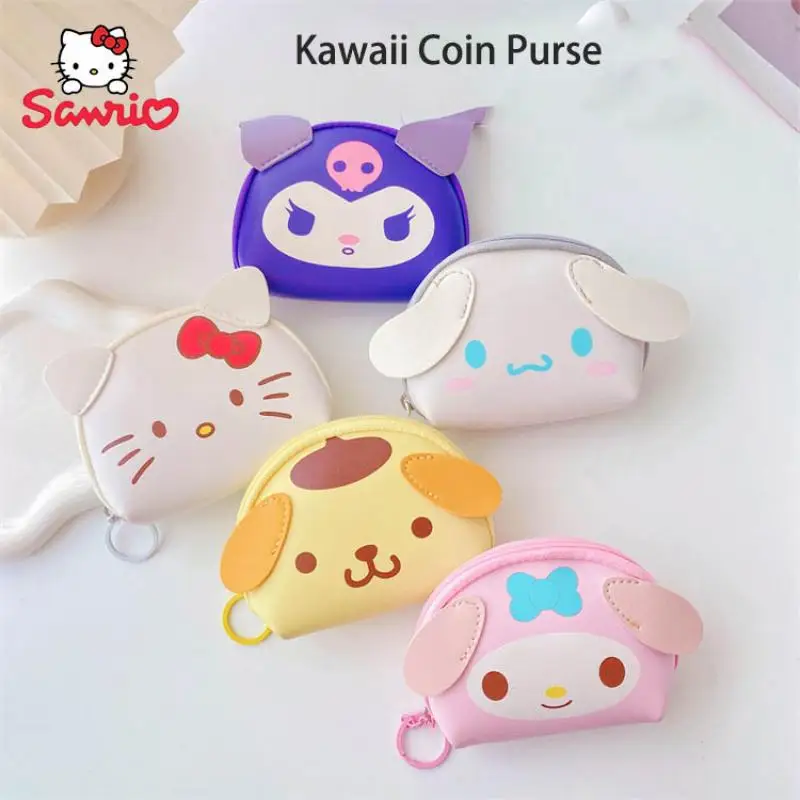 Sanrio Hello Kitty My Melody Cinnamoroll Coin Purse Card Holder Small Objects Sundries Storage Bag Mini Portable Girlfriend Gift
Sanrio Hello Kitty My Melody Cinnamoroll Coin Purse Card Holder Small Objects Sundries Storage Bag Mini Portable Girlfriend Gift