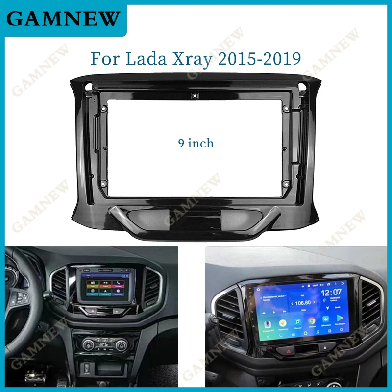Car 2Din Audio Face Plate Fascia Frame For Lada Xray 2015-2019 9" Big Screen Radio Stereo Panel Dash Mount Refitting Kit
Car 2Din Audio Face Plate Fascia Frame For Lada Xray 2015-2019 9" Big Screen Radio Stereo Panel Dash Mount Refitting Kit