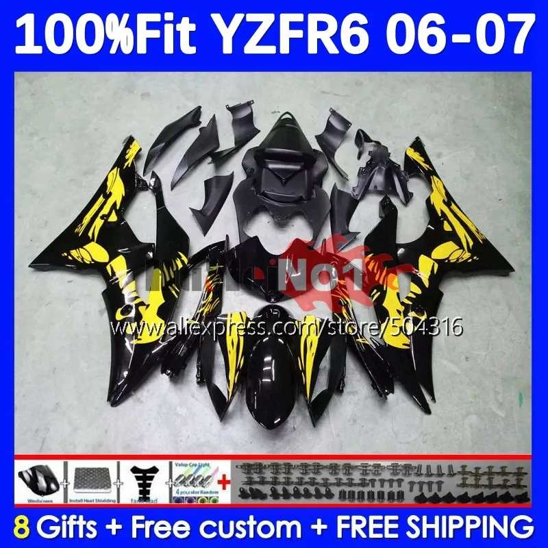 OEM Bodys для YAMAHA YZF-R6 YZF R 6 YZF R6 600 600CC 7No.107 YZF600 YZFR6 06 07 YZF-600 2006 2007 инъекция обтекатель желтый в наличии
OEM Bodys для YAMAHA YZF-R6 YZF R 6 YZF R6 600 600CC 7No.107 YZF600 YZFR6 06 07 YZF-600 2006 2007 инъекция обтекатель желтый в наличии