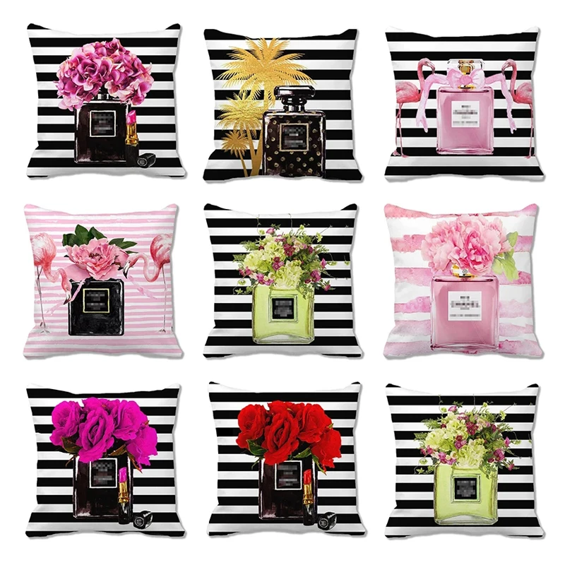 45cm x 45cm Watercolor Perfume Bottles And Flowers Design Print Decorative Cushion Super Soft Sofa Throw Pillow No Filler
45cm x 45cm Watercolor Perfume Bottles And Flowers Design Print Decorative Cushion Super Soft Sofa Throw Pillow No Filler