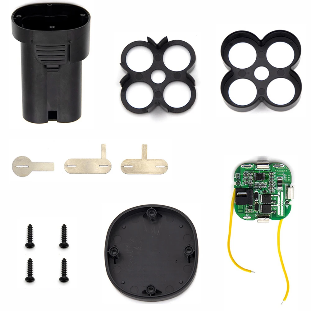 4s Bms Screwdriver Li-Ion Battery Storage Box Case Circuit Board PCBA Holder For MAKITA Four Strings 16.8V 14.4V Battery Case
4s Bms Screwdriver Li-Ion Battery Storage Box Case Circuit Board PCBA Holder For MAKITA Four Strings 16.8V 14.4V Battery Case