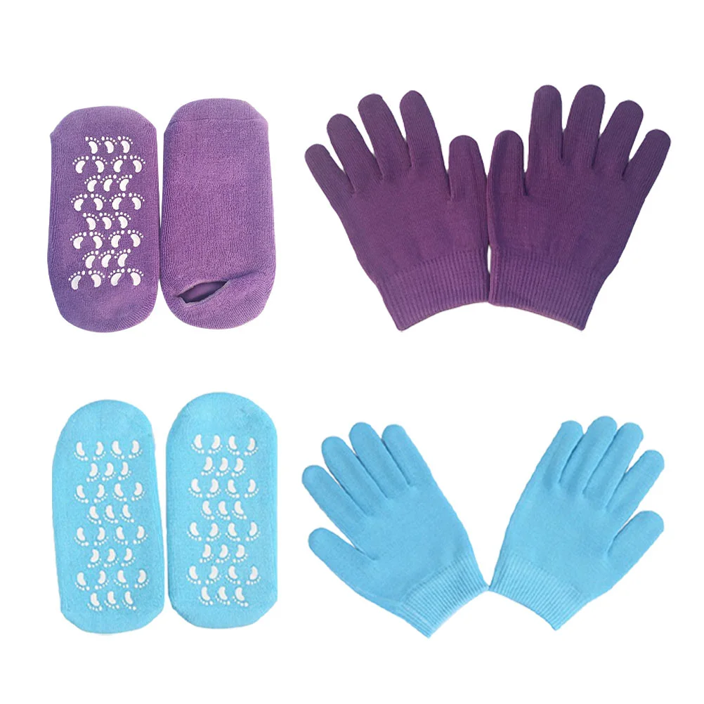 2 Sets Skin Care Moisturizing Socks Moisturizing Mitt Hand Cover for Wife
2 Sets Skin Care Moisturizing Socks Moisturizing Mitt Hand Cover for Wife