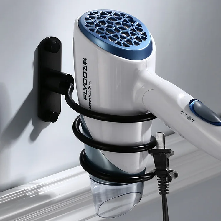 Stainless Steel Hairdryer Holder Punch-free Hair Dryer Rack Home Bathroom Hair Dryer Hanger Bathroom Rack Air Duct Rack Spiral
Stainless Steel Hairdryer Holder Punch-free Hair Dryer Rack Home Bathroom Hair Dryer Hanger Bathroom Rack Air Duct Rack Spiral