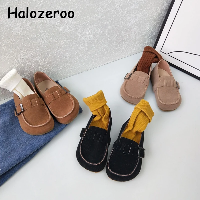 Мокасины детские из натуральной кожи, брендовые туфли для начинающих ходить детей, без застежки, модная обувь для девочек, лоферы, осень 
Мокасины детские из натуральной кожи, брендовые туфли для начинающих ходить детей, без застежки, модная обувь для девочек, лоферы, осень