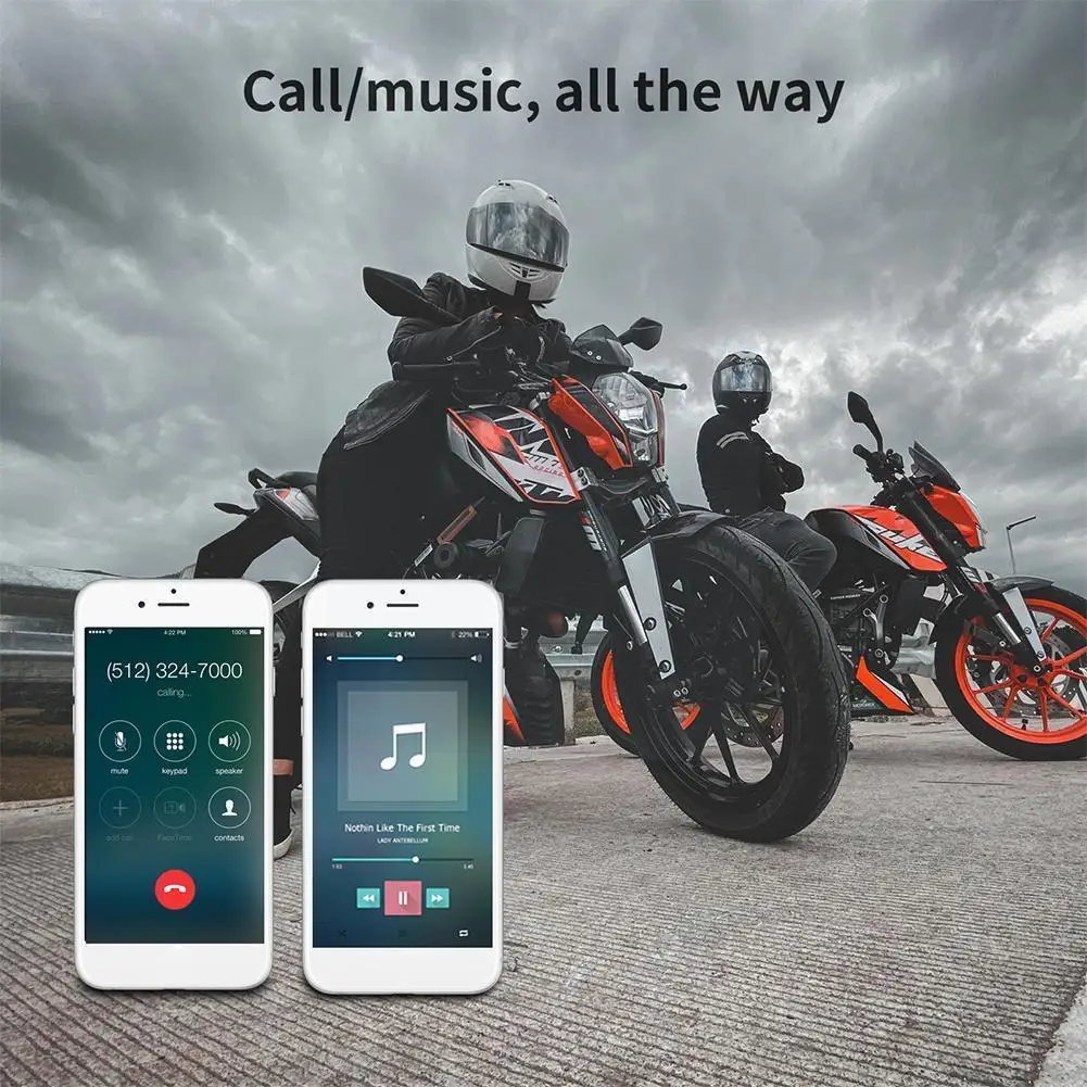 All Helmet Suitable Bluetooth Headset Wireless Music Player For Motorcycle Motor Bike Helmet Handsfree Helmet Headset Headp O2y0
All Helmet Suitable Bluetooth Headset Wireless Music Player For Motorcycle Motor Bike Helmet Handsfree Helmet Headset Headp O2y0