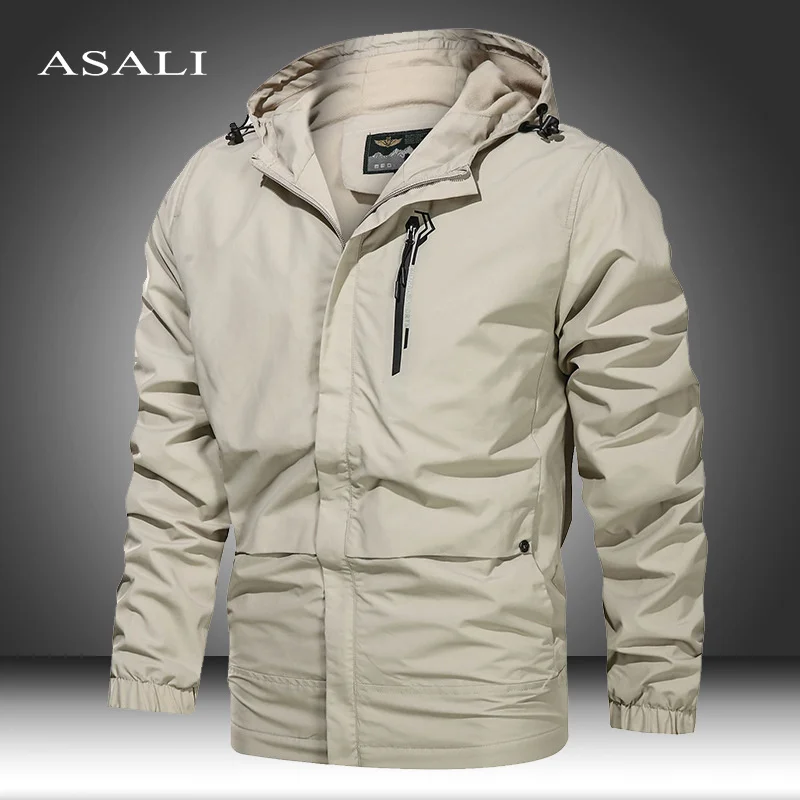 Spring Autumn Casual Men Waterproof Jacket Military Shark Skin Soft Shell Outdoor Jacket Hooded Windbreaker Waterproof Coat Men
Spring Autumn Casual Men Waterproof Jacket Military Shark Skin Soft Shell Outdoor Jacket Hooded Windbreaker Waterproof Coat Men