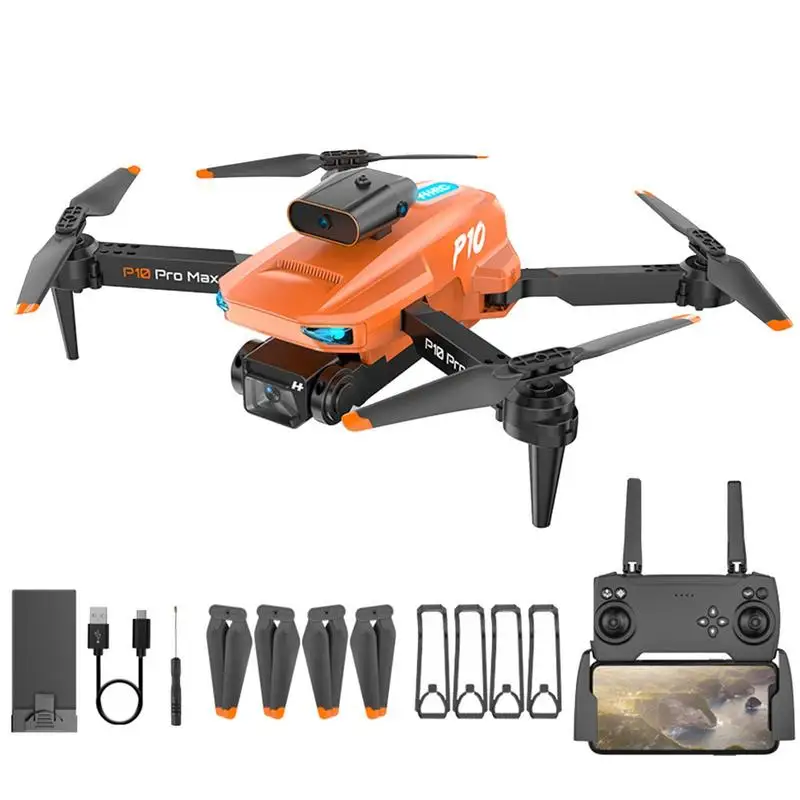 

Dual Camera Drone Long Range Drones With Camera High Definition WIFI Remote Controlling Flying Toy For Altitude Holding Image