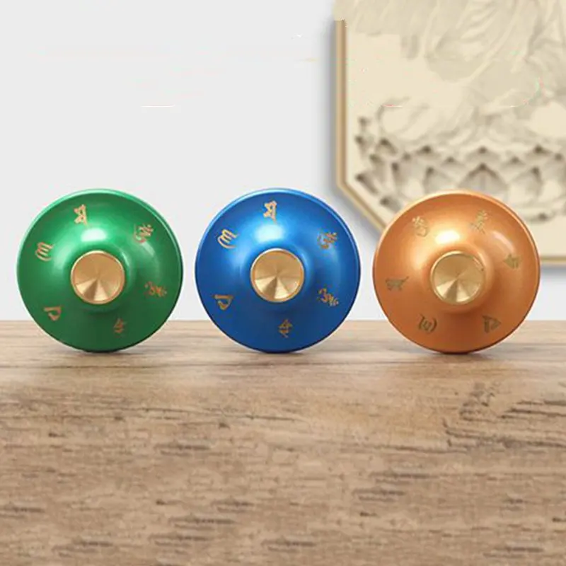 Metal Fidget Spinner Six Character Truth Painted Pattern Decompressed Creative Buddhist Style Thumb Warp Wheel Toy 2022 Hot Sale
Metal Fidget Spinner Six Character Truth Painted Pattern Decompressed Creative Buddhist Style Thumb Warp Wheel Toy 2022 Hot Sale