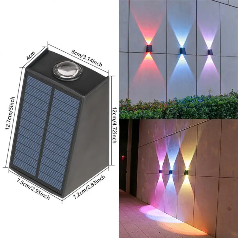 Outdoor Balcony Light Energy-efficient For Garden Street Landscape Solar Charging Waterproof Solar Lamp Solar Wall Lamp 
Outdoor Balcony Light Energy-efficient For Garden Street Landscape Solar Charging Waterproof Solar Lamp Solar Wall Lamp