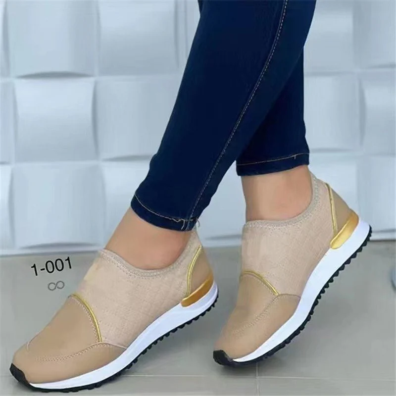 2022 New Round Head Mixed Color Thick Bottom Women Casual Sport Sneakers Slip-On Wedge Female Running Sport Shoes Size 36-43
2022 New Round Head Mixed Color Thick Bottom Women Casual Sport Sneakers Slip-On Wedge Female Running Sport Shoes Size 36-43