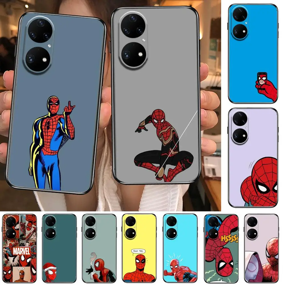 Spider-Man Comics Phone Case For Huawei p50 P40 p30 P20 10 9 8 Lite E Pro Plus Black Etui Coque Painting Hoesjes comic fas
Spider-Man Comics Phone Case For Huawei p50 P40 p30 P20 10 9 8 Lite E Pro Plus Black Etui Coque Painting Hoesjes comic fas