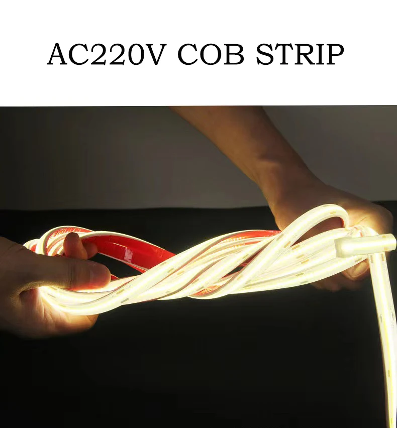 220V COB LED Strip 360Leds/m IP67 waterproof With EU Plug High Brightness LED Tape 3000K/4000K/6000K home decor outdoor Lighting
220V COB LED Strip 360Leds/m IP67 waterproof With EU Plug High Brightness LED Tape 3000K/4000K/6000K home decor outdoor Lighting