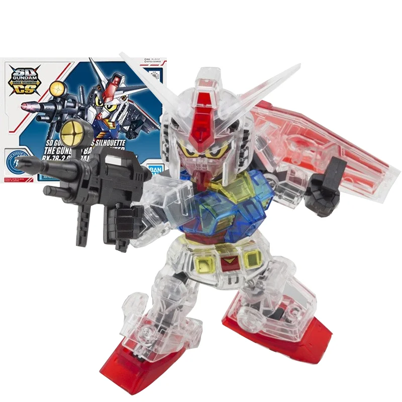 Набор оригинальных моделей Bandai Gundam SDCS BB RX-78-2, коллекция прозрачных цветов, аниме фигурка Gunpla, игрушки, подарок, новинка, 8 см для детей
Набор оригинальных моделей Bandai Gundam SDCS BB RX-78-2, коллекция прозрачных цветов, аниме фигурка Gunpla, игрушки, подарок, новинка, 8 см для детей