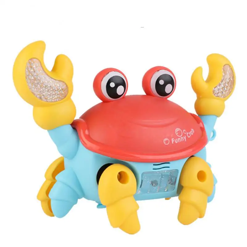 Children Gift Automatic Lateral Walking Cute Abs Glowing Crab Electric Toy Sensing Crawling Crab Dynamic Music 3d Lighting
Children Gift Automatic Lateral Walking Cute Abs Glowing Crab Electric Toy Sensing Crawling Crab Dynamic Music 3d Lighting