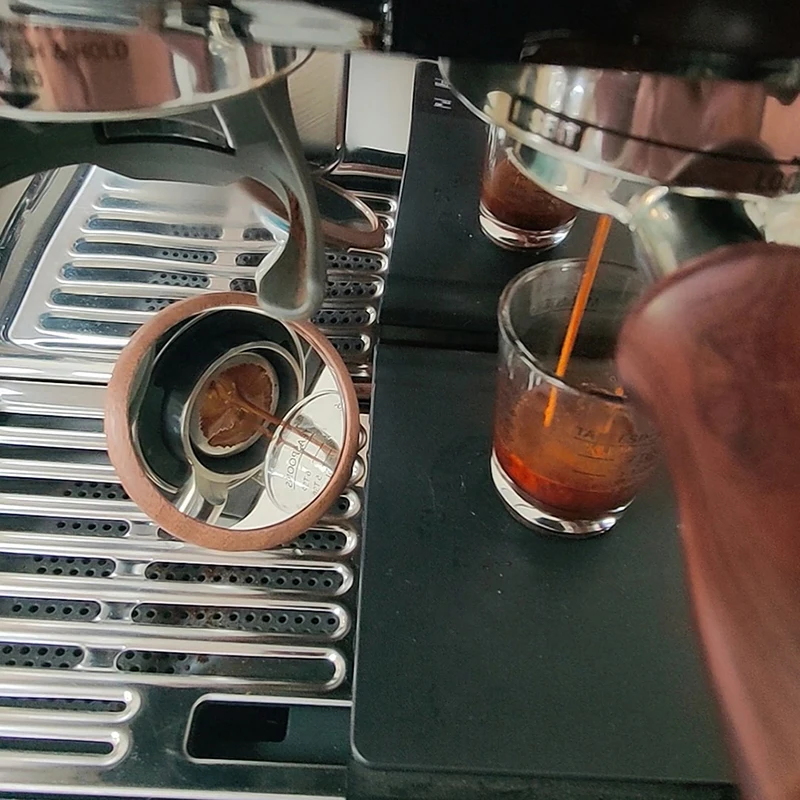 Espresso Lens Flow Rate Observation Wooden Base Magnetic Coffee Tampering Reflective Mirror for Cafe Machine Tool Wooden Base
Espresso Lens Flow Rate Observation Wooden Base Magnetic Coffee Tampering Reflective Mirror for Cafe Machine Tool Wooden Base