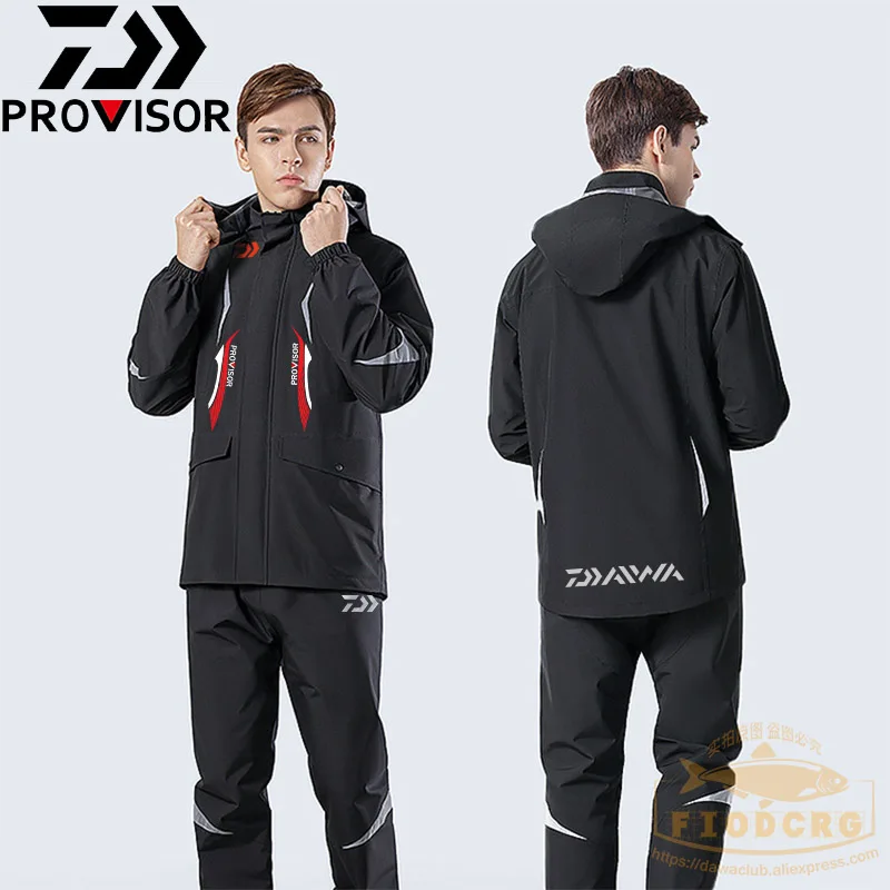 2023 DAWA Fishing Jacket Night Reflected Light Split Outdoor Raincoat Rainproof Cycling Suit Windproof Waterp Rainstorm Jacket
2023 DAWA Fishing Jacket Night Reflected Light Split Outdoor Raincoat Rainproof Cycling Suit Windproof Waterp Rainstorm Jacket