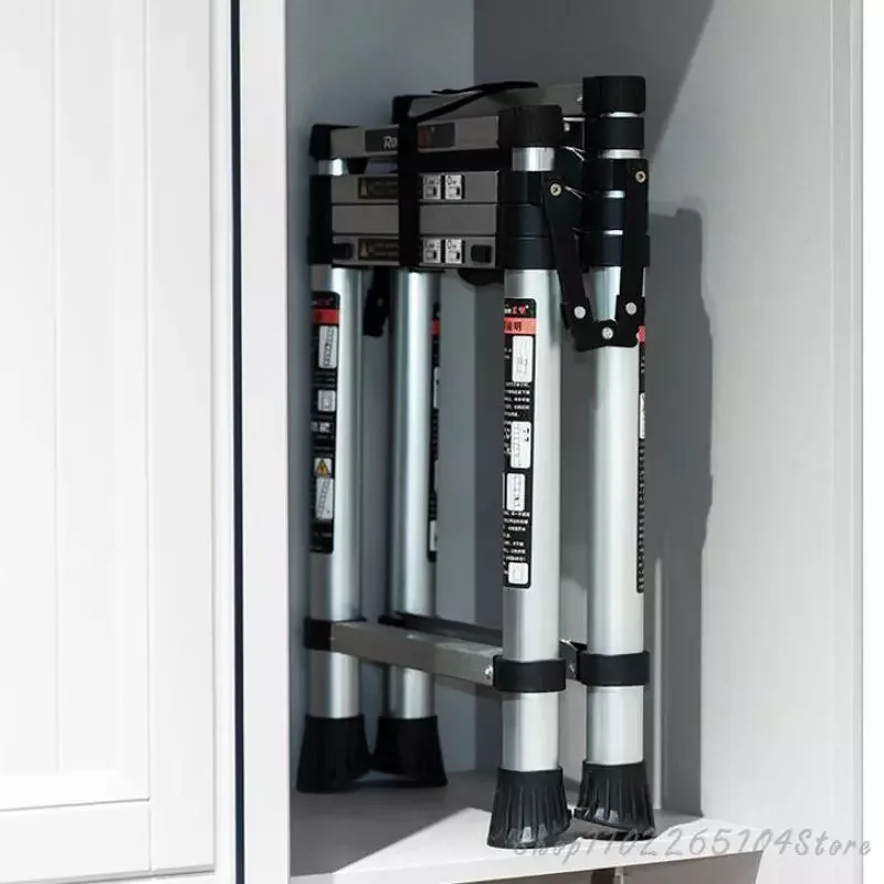 Home Ladder Folding Ladder Aluminum Alloy Telescopic Ladder Indoor Storage Multifunctional Herringbone Ladder Outdoor Portable
Home Ladder Folding Ladder Aluminum Alloy Telescopic Ladder Indoor Storage Multifunctional Herringbone Ladder Outdoor Portable