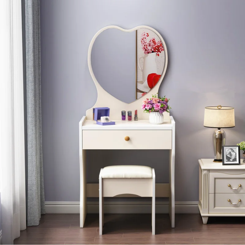 

Dressing table bedroom simple economical small apartment easy mini makeup table dresser drawers dress table makeup vanity new