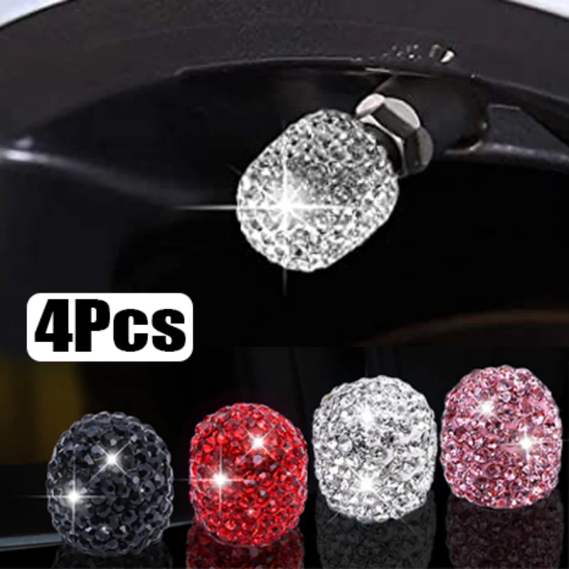 Tire Rhinestone Decor Valve Caps Diamond Bling Bling Shiny Wheel Valve Dustproof Cover Car Motorcycle Tyre Accessories
Tire Rhinestone Decor Valve Caps Diamond Bling Bling Shiny Wheel Valve Dustproof Cover Car Motorcycle Tyre Accessories