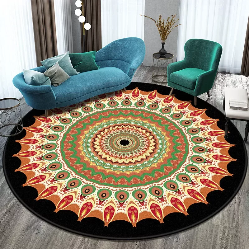 Round Carpet Mandala carpet rug bedroom bedside Bathroom Computer Chair Antislip Mat Floor Mat Romantic Home Decor Gray
Round Carpet Mandala carpet rug bedroom bedside Bathroom Computer Chair Antislip Mat Floor Mat Romantic Home Decor Gray