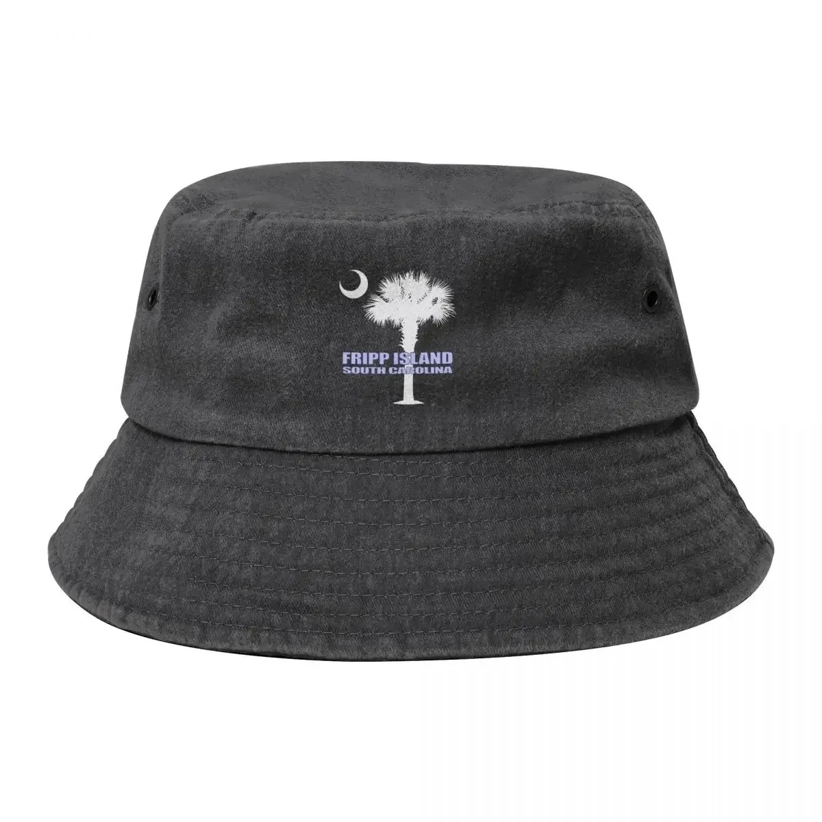 Fripp Island SC (P&C) Панама Bobble Hat Джентльменская шляпа Солнцезащитный крем на заказ для