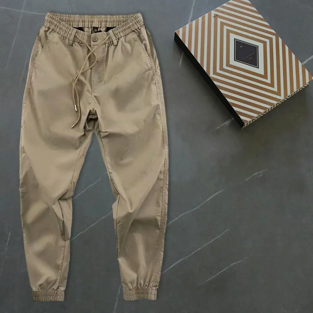 Comfortable Waist Men Trousers Men's Casual Sport Pants with Elastic Waistband Drawstring Zipper Button Fly Stylish for Spring
Comfortable Waist Men Trousers Men's Casual Sport Pants with Elastic Waistband Drawstring Zipper Button Fly Stylish for Spring