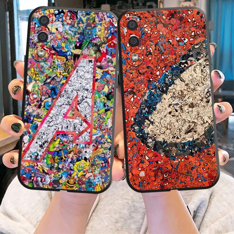 Popular Marvel Phone Case For Samsung Galaxy S8 S9 S10 S10E S20 S21 FE S21 Plus Coque Back Silicone Cover Funda Liquid Silicon
Popular Marvel Phone Case For Samsung Galaxy S8 S9 S10 S10E S20 S21 FE S21 Plus Coque Back Silicone Cover Funda Liquid Silicon