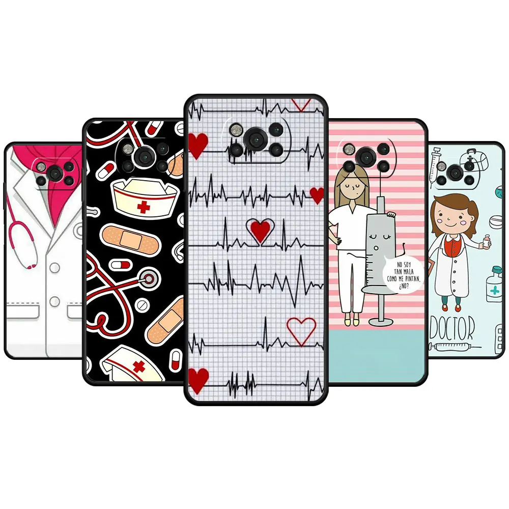 Cell Full Nurse Medical Medicine Celular Case For Xiaomi POCO X4 M4 Pro 5G 11T M3 9T MI 11 lite 10T F4 GT F3 X3 NFC
Cell Full Nurse Medical Medicine Celular Case For Xiaomi POCO X4 M4 Pro 5G 11T M3 9T MI 11 lite 10T F4 GT F3 X3 NFC