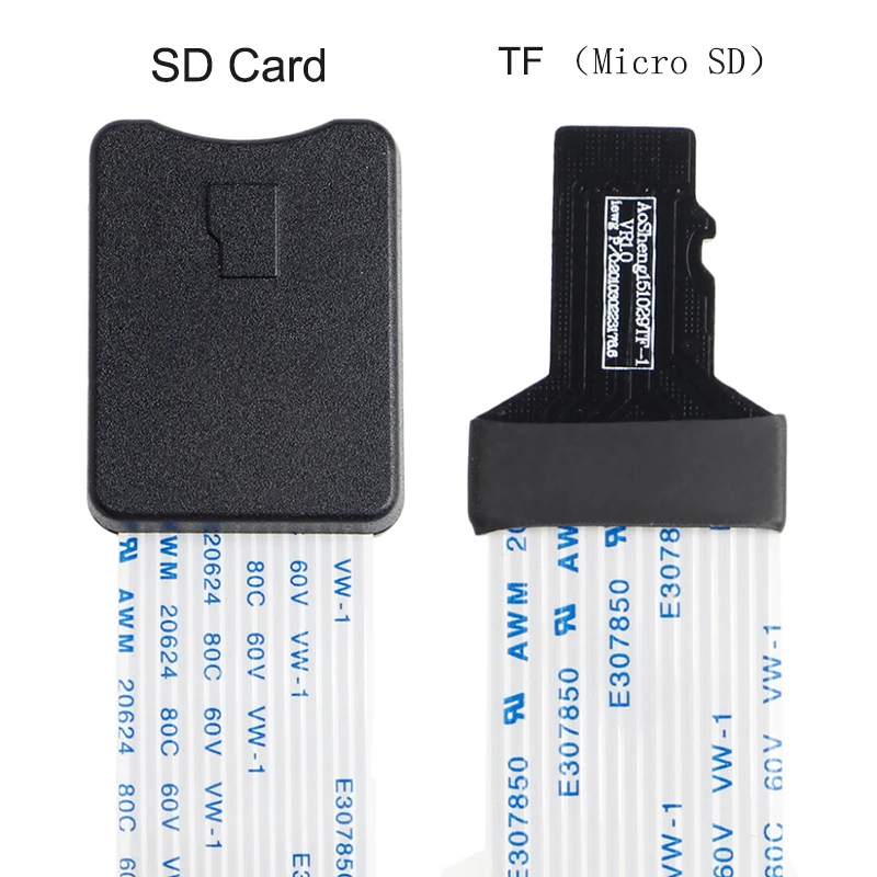 48CM/60CM SD card Female to TF micro SD Male Flexible Card Extension cable Extender Adapter reader for Car GPS mobile phone
48CM/60CM SD card Female to TF micro SD Male Flexible Card Extension cable Extender Adapter reader for Car GPS mobile phone