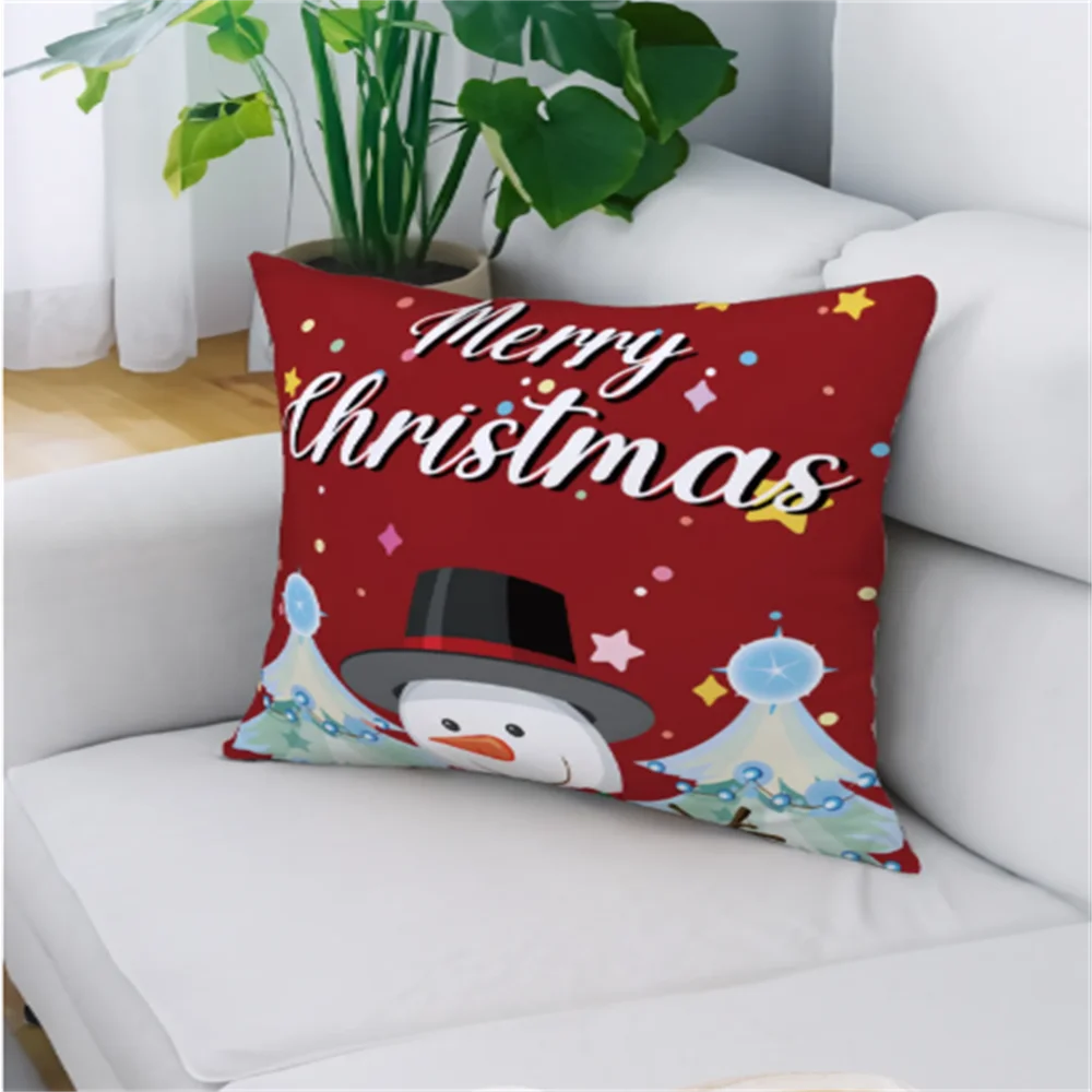 Pillowcase Velvet Christmas Series Home and Decoration Cartoon Cute Santa Claus Snowman Bedroom Decoration Pillowcase
Pillowcase Velvet Christmas Series Home and Decoration Cartoon Cute Santa Claus Snowman Bedroom Decoration Pillowcase