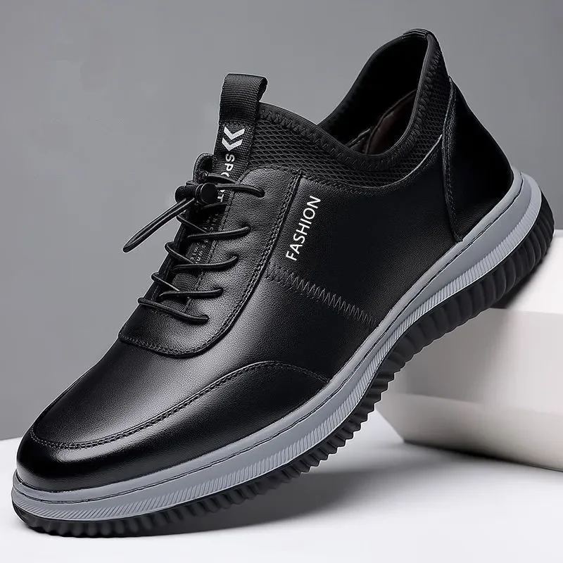 New Men Shoes PU Leather Lightwear Sport for Man Shoe Breathable Lace Up Comfortable Running Casual Shoes Outdoor Male Sneakers
New Men Shoes PU Leather Lightwear Sport for Man Shoe Breathable Lace Up Comfortable Running Casual Shoes Outdoor Male Sneakers