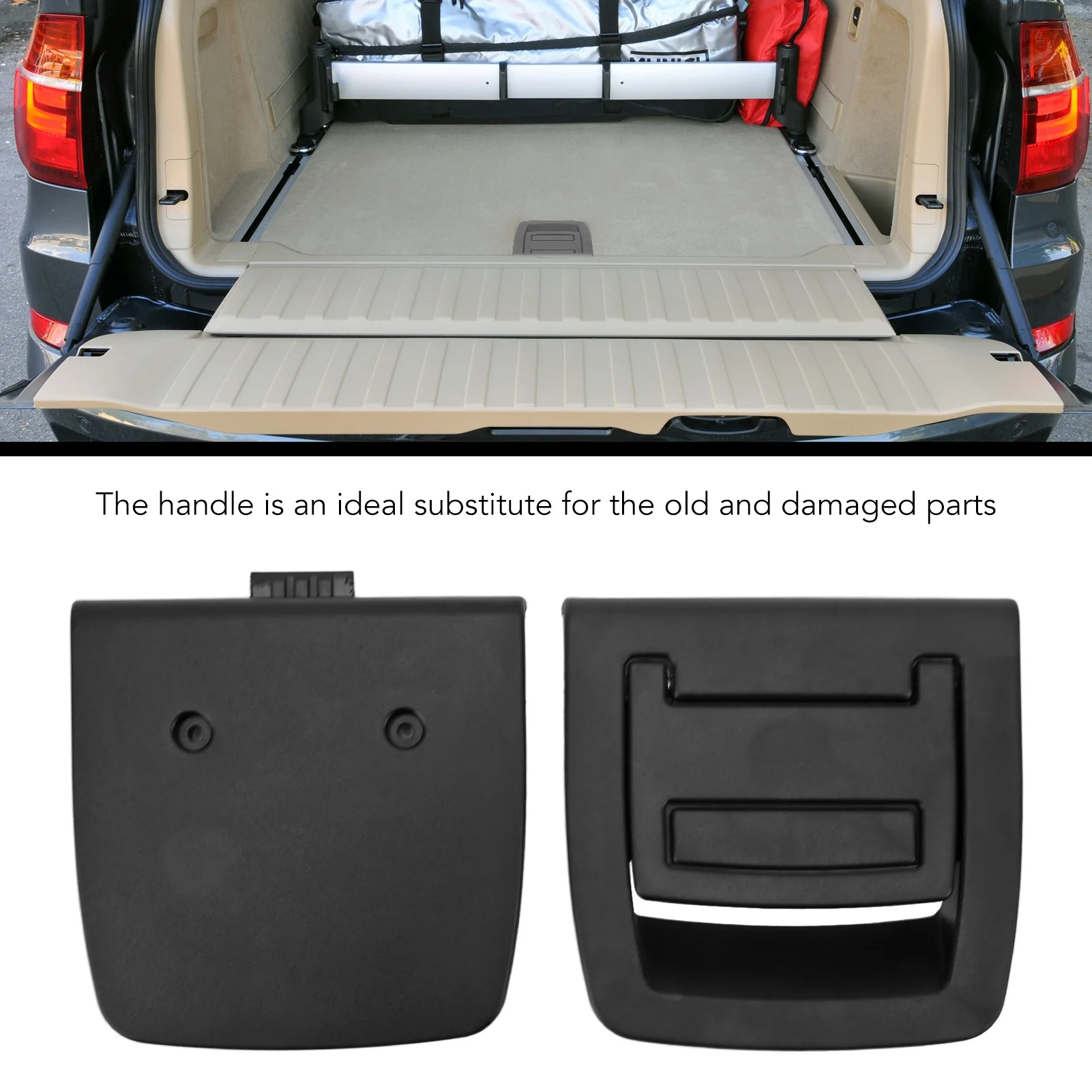 Car Rear Trunk Tail Cover Bottom Plate Mat Floor Carpet Trunk Handle For BMW X5 E70 2007-2013 X6 E71 2008-2014 51479120283
Car Rear Trunk Tail Cover Bottom Plate Mat Floor Carpet Trunk Handle For BMW X5 E70 2007-2013 X6 E71 2008-2014 51479120283