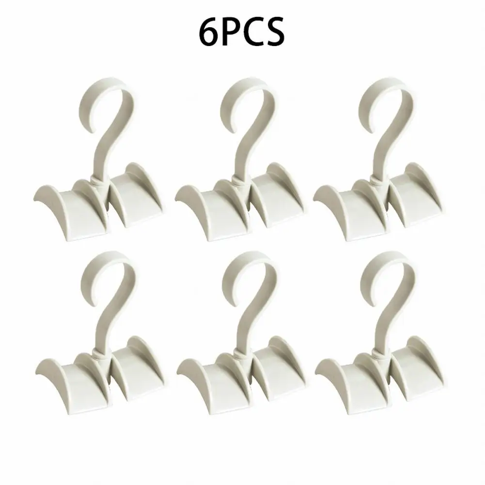 6pcs Handbag Rack Multicolor Plastic Rotatable Storage Rack Hanging Coat Hook Tie Hat Belt Scarf Hanger Wardrobe Accessories
6pcs Handbag Rack Multicolor Plastic Rotatable Storage Rack Hanging Coat Hook Tie Hat Belt Scarf Hanger Wardrobe Accessories