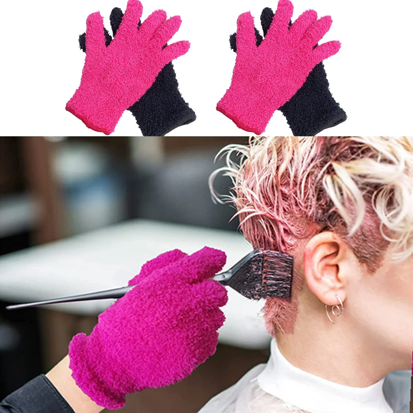 Hair Dye Gloves Bleach Blender Hairdressing Glove Salon Reusable Gloves For Perm Curling Heat Resistant Hairstylist Accessories
Hair Dye Gloves Bleach Blender Hairdressing Glove Salon Reusable Gloves For Perm Curling Heat Resistant Hairstylist Accessories