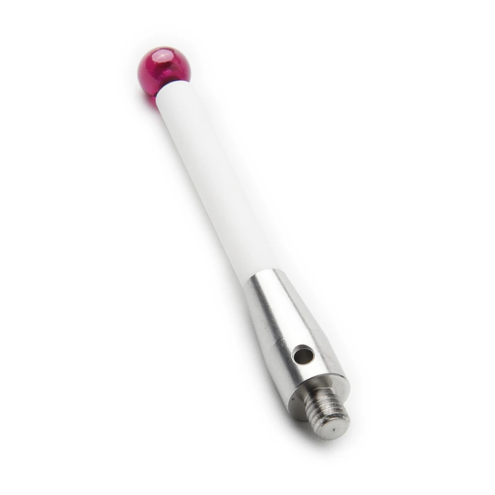 1pc CMM Touch Probe Testing Accessories Stylus 6mm Dia Rubine Ball Ceramic Shaft Thread Shank Stem M4 CMM A-5000-3709
1pc CMM Touch Probe Testing Accessories Stylus 6mm Dia Rubine Ball Ceramic Shaft Thread Shank Stem M4 CMM A-5000-3709