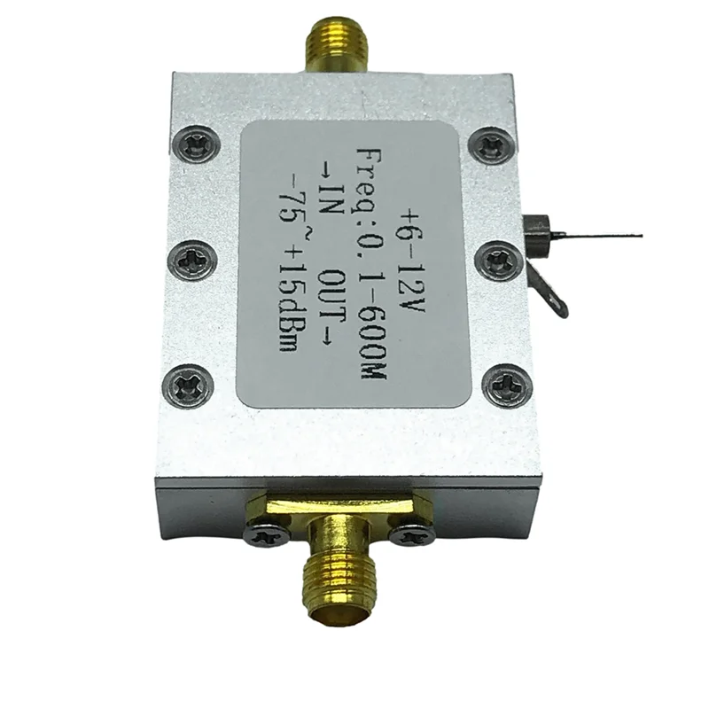 0.1-600M -75-+15DBm Power Meter with Aluminum Alloy Case Logarithmic Testing Detector Module
0.1-600M -75-+15DBm Power Meter with Aluminum Alloy Case Logarithmic Testing Detector Module