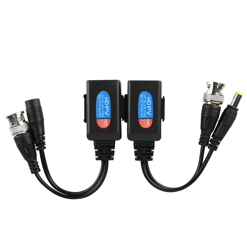 Passive Audio CCTV Balun Twisted Transmitter Power Supply for HDCVI HDTVI AHD Camera Twisted Pair Transmitter Twisted Pair
Passive Audio CCTV Balun Twisted Transmitter Power Supply for HDCVI HDTVI AHD Camera Twisted Pair Transmitter Twisted Pair