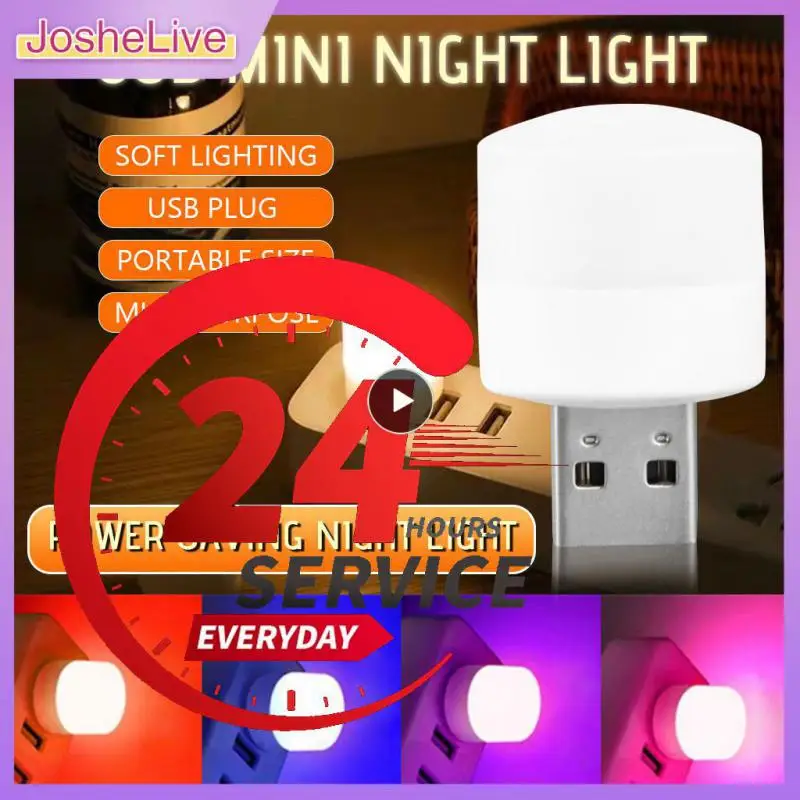 Bedroom Night Lamp Eye Protection Charging Usb Led Night Light Mini Small Round Book Lamp Mini Usb Plug Lamp Reading Light
Bedroom Night Lamp Eye Protection Charging Usb Led Night Light Mini Small Round Book Lamp Mini Usb Plug Lamp Reading Light