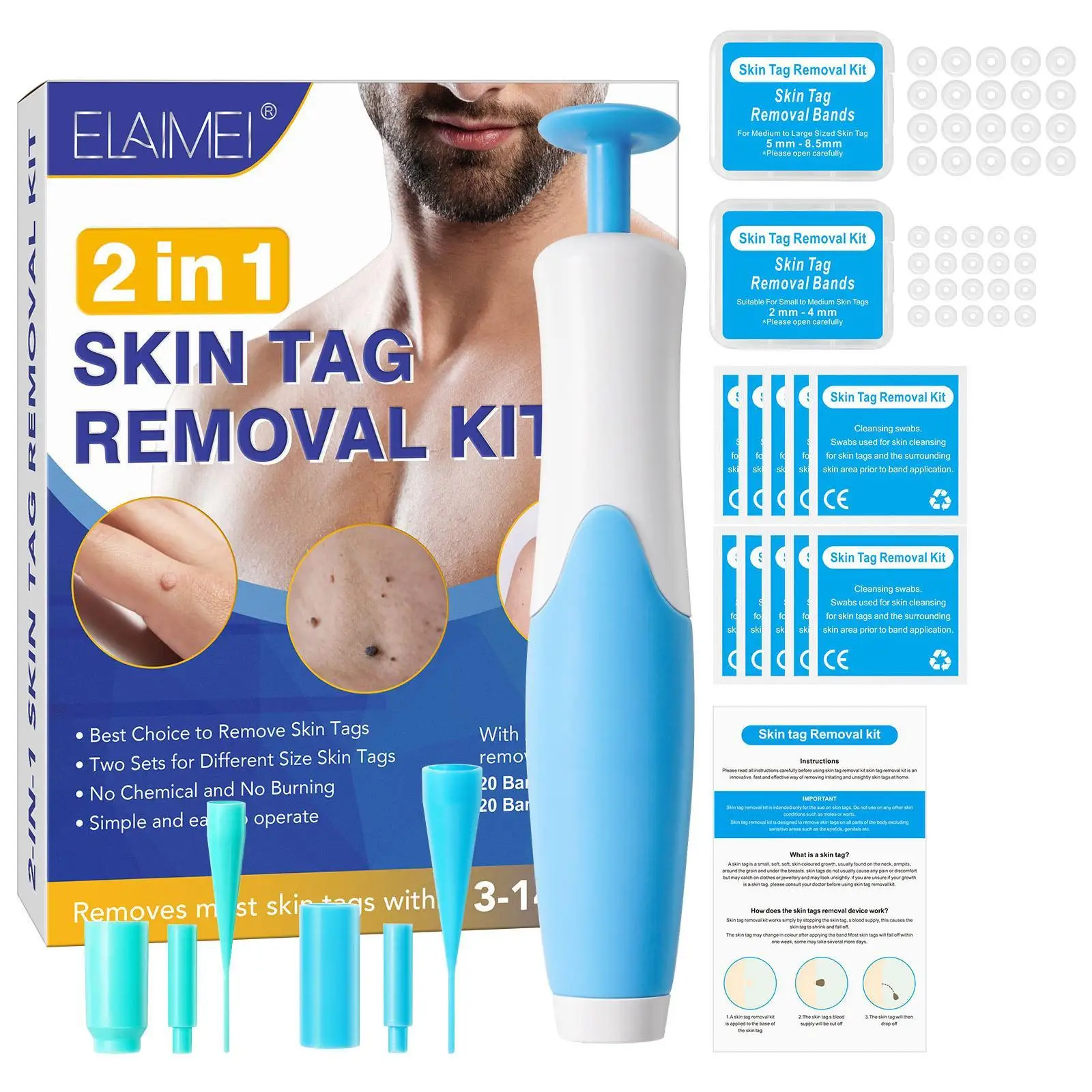 1 Set Professional Painless Painless Skin Tag Remover Kit Mole Remover Auto Mole Remover Wart Cauterize Foot Corn Removal
1 Set Professional Painless Painless Skin Tag Remover Kit Mole Remover Auto Mole Remover Wart Cauterize Foot Corn Removal