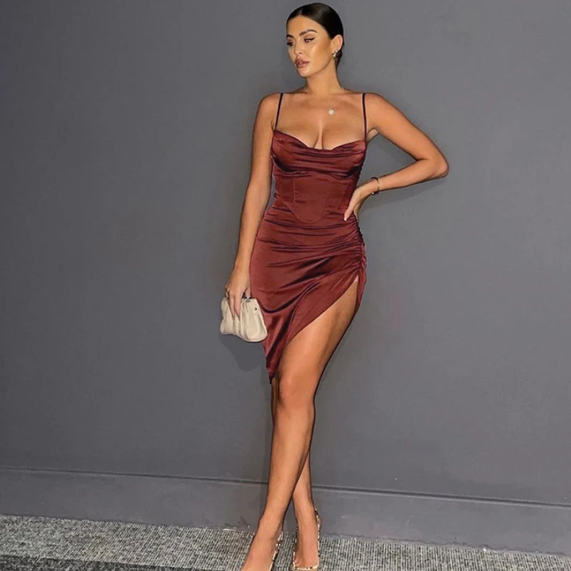 HOT Summer For 2022 Spagtti Strap Designer Clothes Backless Evening Party Sexy Women'S Prom Dress
HOT Summer For 2022 Spagtti Strap Designer Clothes Backless Evening Party Sexy Women'S Prom Dress