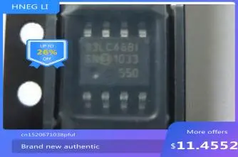 100% NEW Free shipping 93lc46b-i/SN 93lc46bt-i/SN 93lc46b SOP8
100% NEW Free shipping 93lc46b-i/SN 93lc46bt-i/SN 93lc46b SOP8