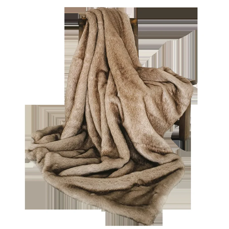 Double Layers Faux Fur Blanket European Fluffy Shaggy Sofa Blanket Bed Bedspread Warm Bedding Sheet Cozy Fox Throw Blanket
Double Layers Faux Fur Blanket European Fluffy Shaggy Sofa Blanket Bed Bedspread Warm Bedding Sheet Cozy Fox Throw Blanket