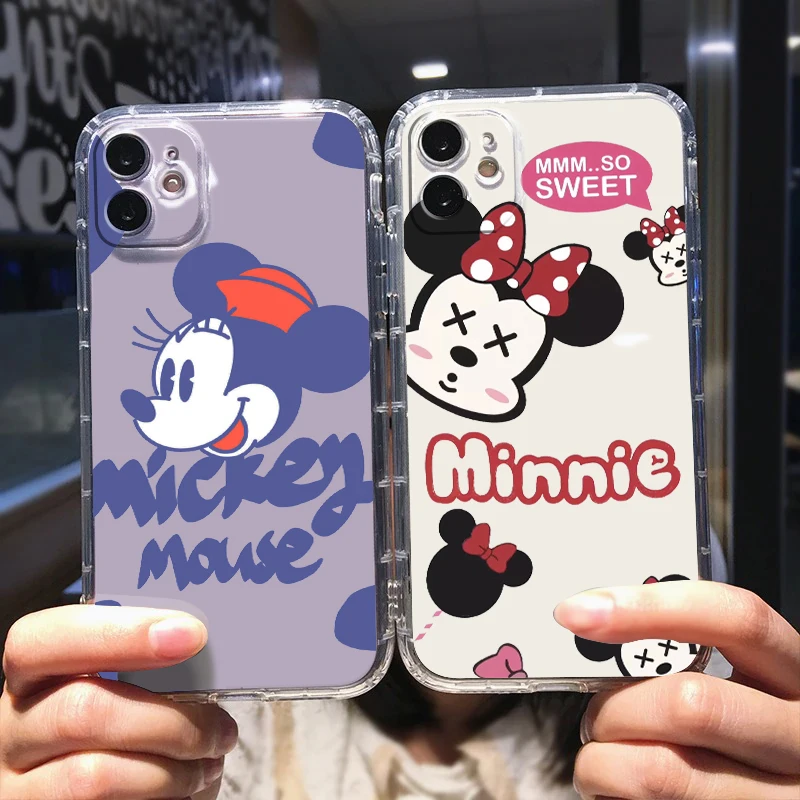 Couple Mickey Minnie Hot Phone Case For Apple iPhone 14 13 12 11 Mini XS XR X Pro MAX 8 7 6 Plus SE 2020 Transparent Cover
Couple Mickey Minnie Hot Phone Case For Apple iPhone 14 13 12 11 Mini XS XR X Pro MAX 8 7 6 Plus SE 2020 Transparent Cover